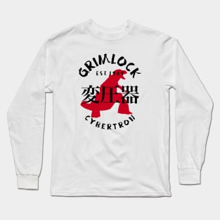 GRIMLOCK : Transformers GEN 1 - Japanese style 3.0 Long Sleeve T-Shirt